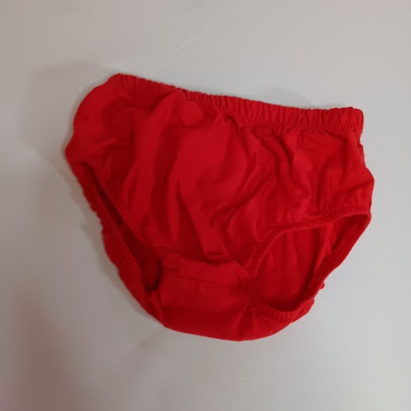 Carters Red Floral Dress with Matching Bottoms, 18M - Picture 3 of 4